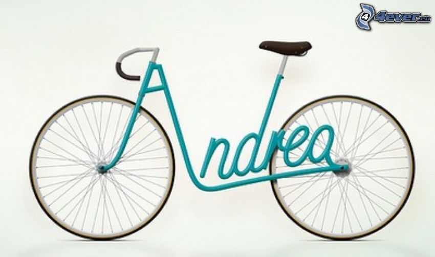 Fahrrad, Andrea, Name