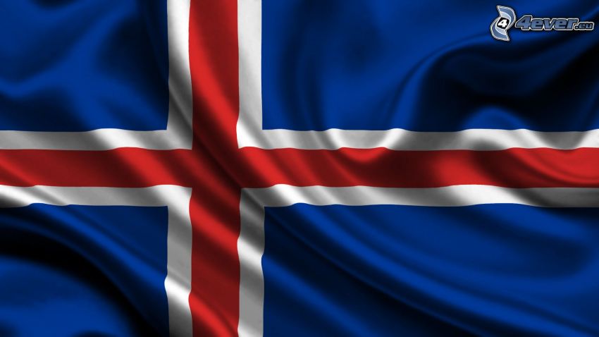 isländische Flagge