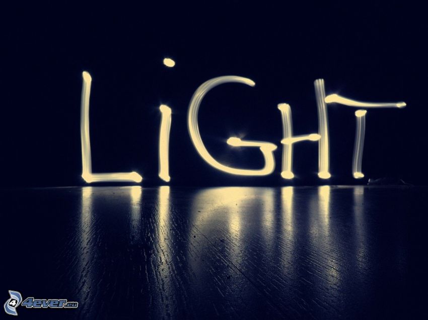 Licht, lightpainting