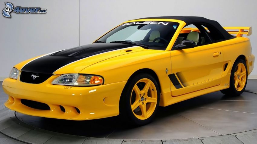Ford Mustang GT, Cabrio, Oldtimer, Saleen