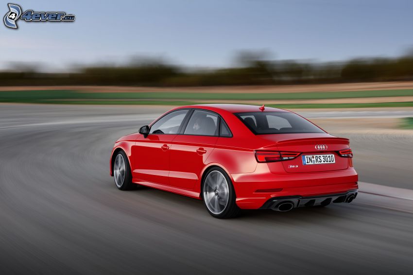 Audi RS3, Geschwindigkeit, Kurve