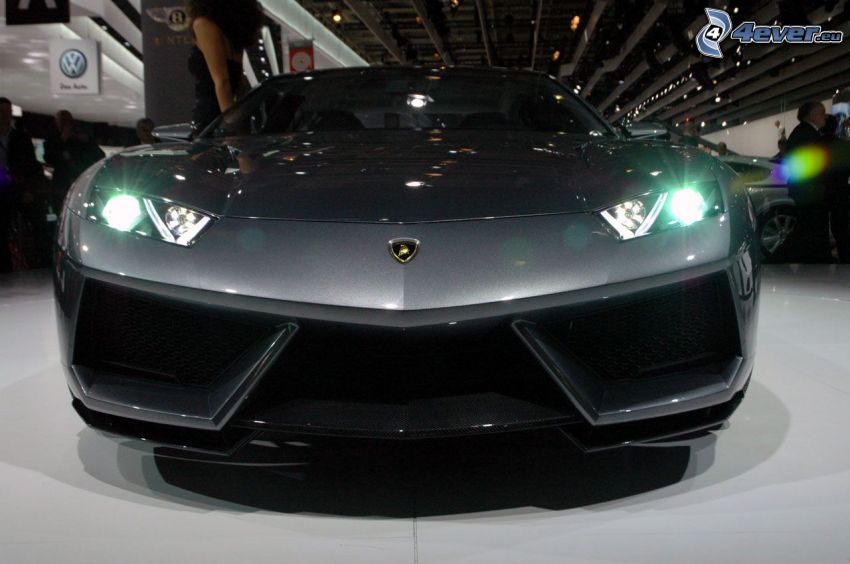 Lamborghini Estoque, Ausstellung, Automobilausstellung