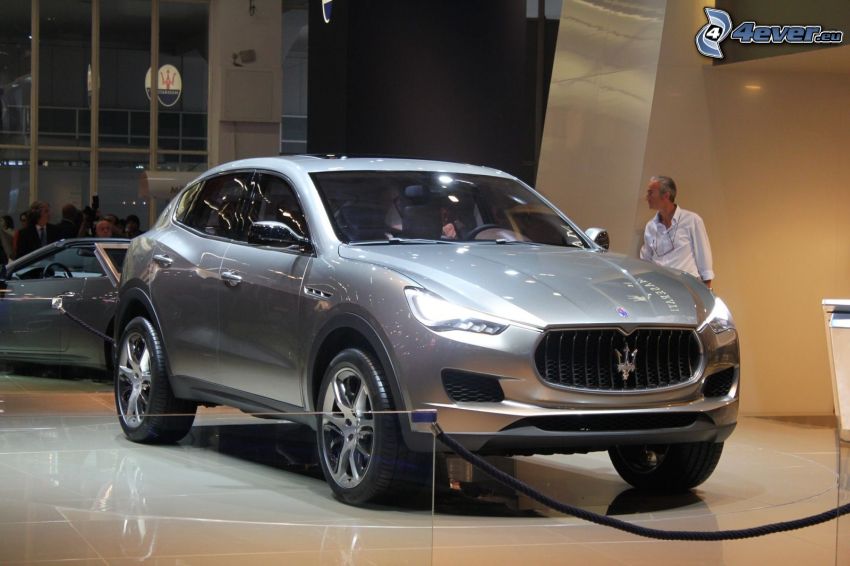 Maserati Kubang, Ausstellung, Automobilausstellung