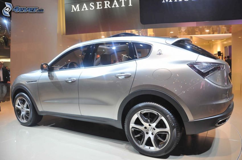 Maserati Kubang, Ausstellung, Automobilausstellung