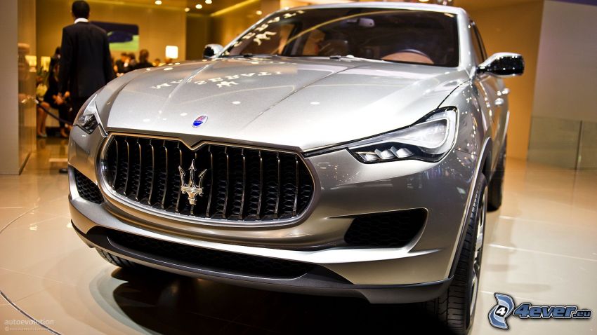 Maserati Kubang, Ausstellung, Automobilausstellung