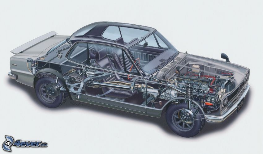 Nissan Skyline GT-R, Konstruktion