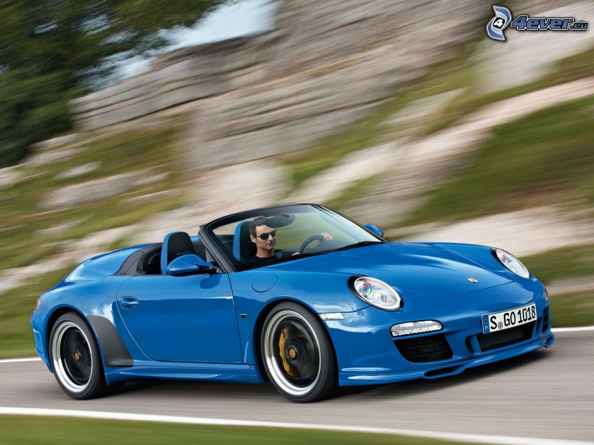 Porsche 911 Speedster, Geschwindigkeit, Cabrio