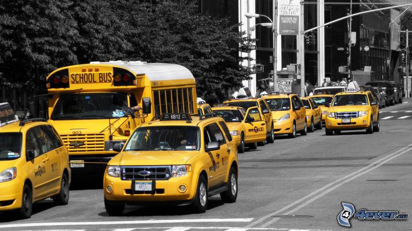 NYC Taxi, Straße