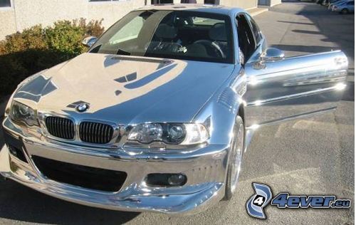 BMW M3, chrom, tuning