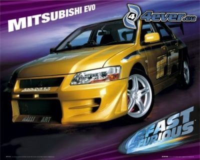 lancer evolution fast and furious 2