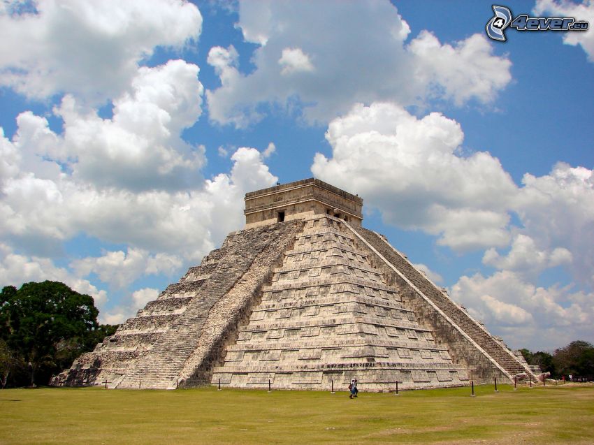 Chichen Itza, Wolken