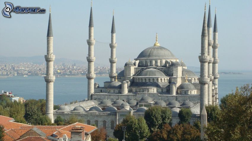 Die Blaue Moschee, Istanbul