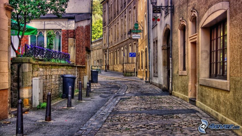 Gasse, HDR