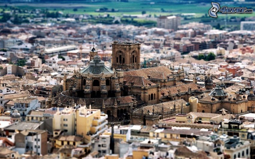 Granada Cathedral, diorama