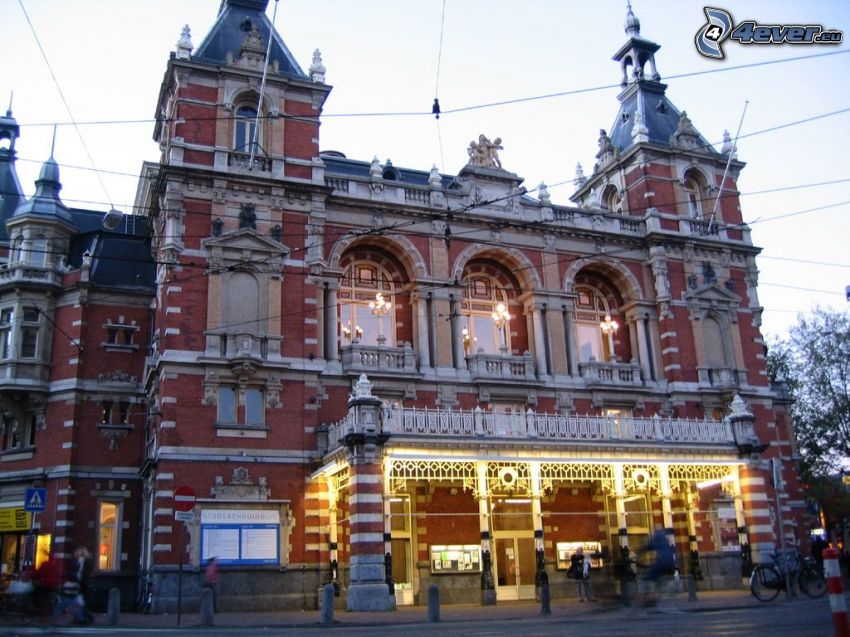 Theater, Amsterdam, historisches Gebäude