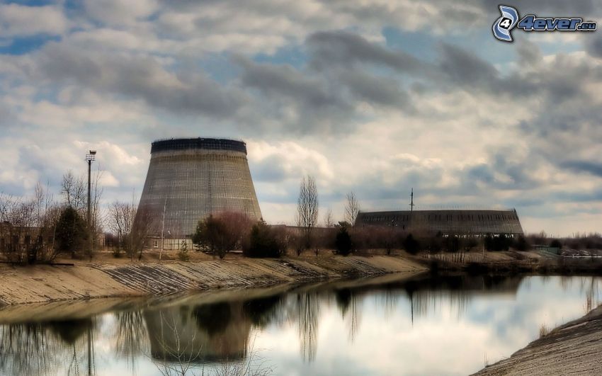 Kernkraftwerk, Tschornobyl, Wolken