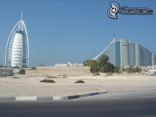 Dubai, Burj Al Arab, Jumeirah Beach