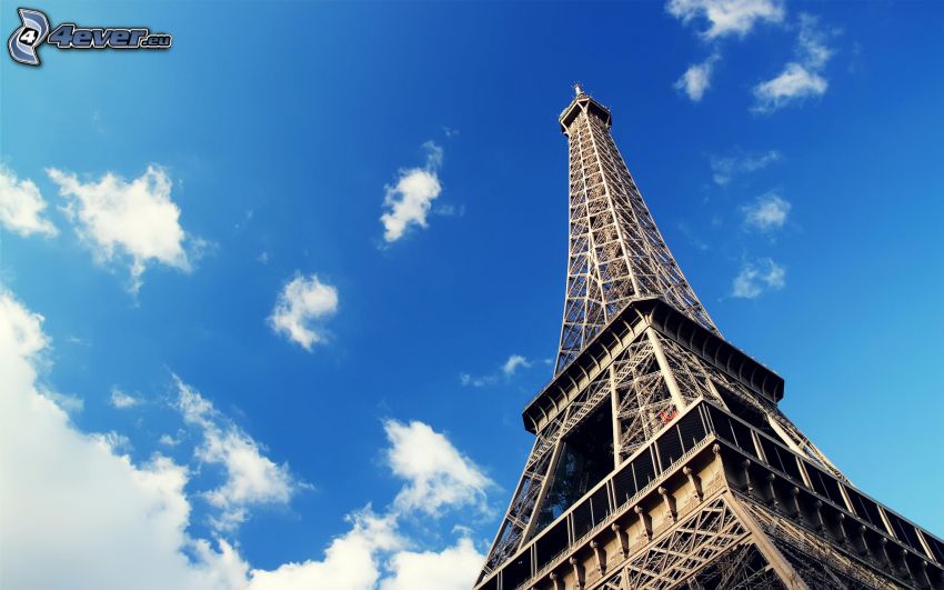 Eiffelturm, Wolken