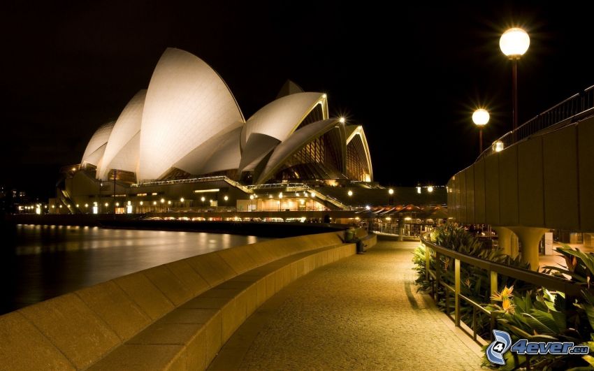 Sydney Opera House, Nachtstadt
