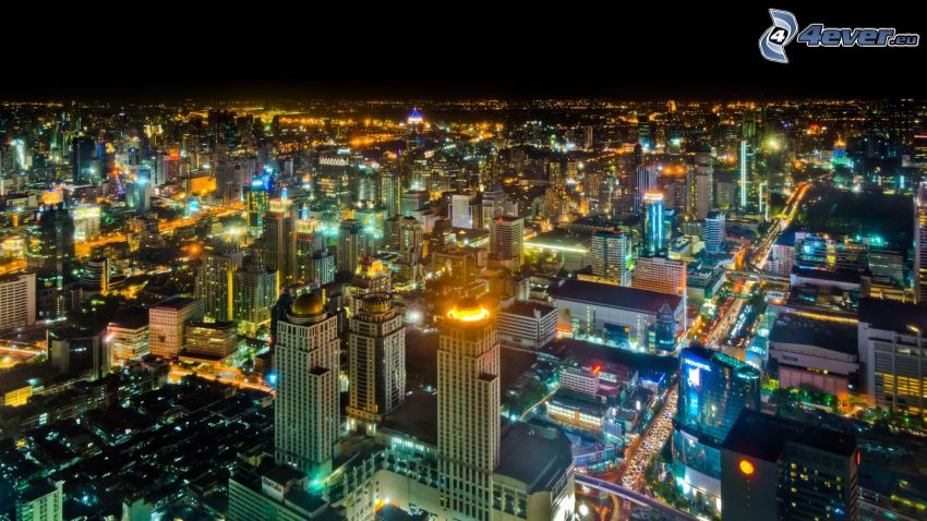 Bangkok, Nachtstadt