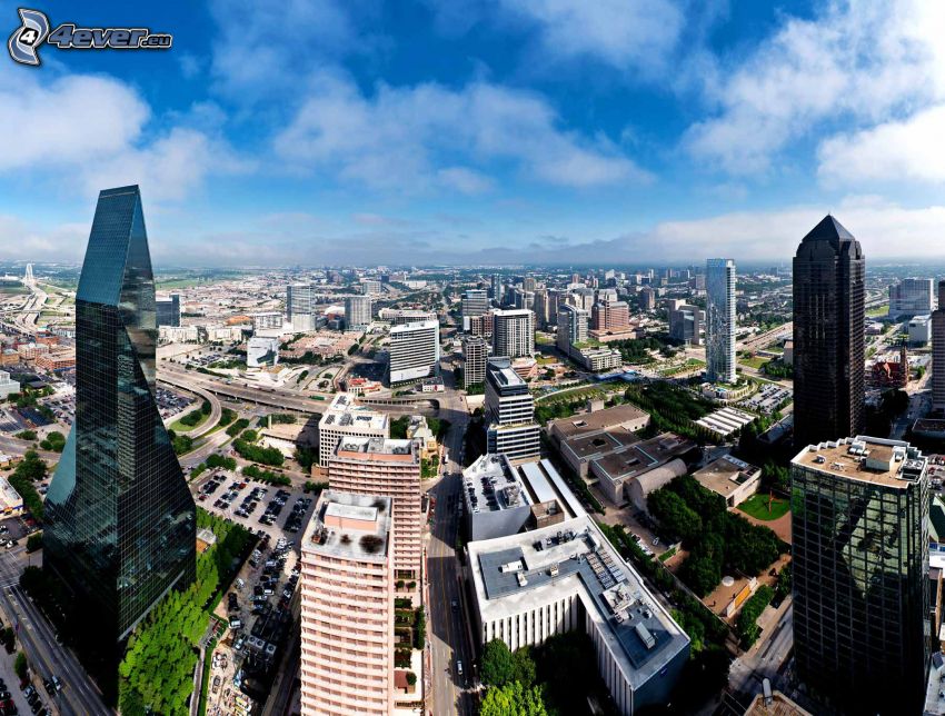 Dallas, Wolkenkratzer