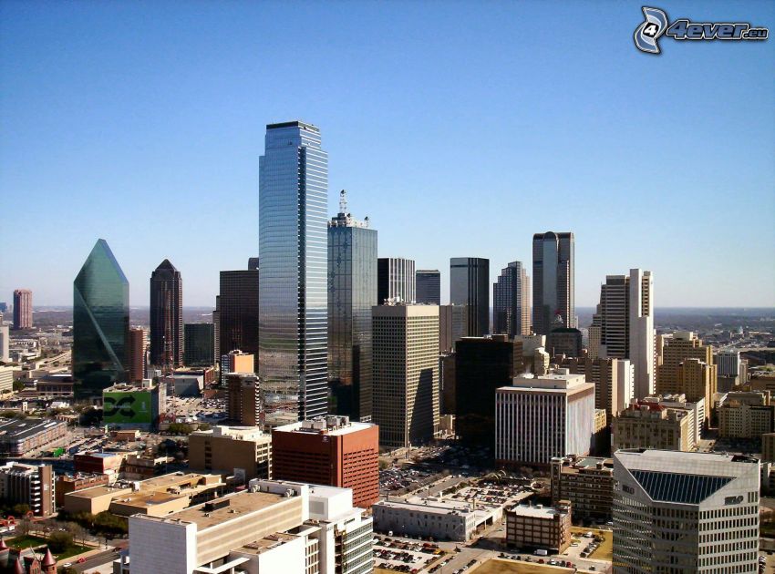 Dallas, Wolkenkratzer