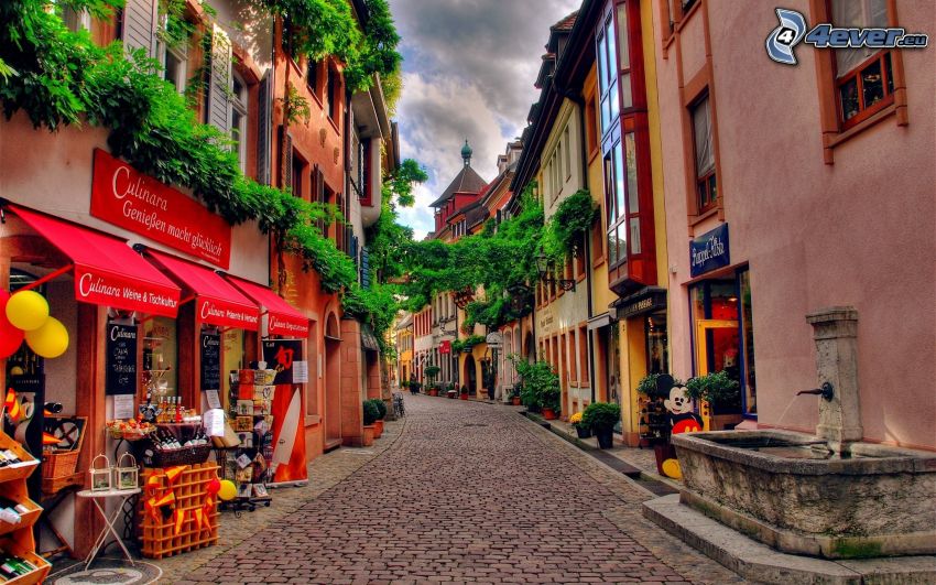 Gasse, HDR