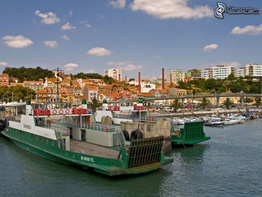 Hafen, Setúbal, Portugal