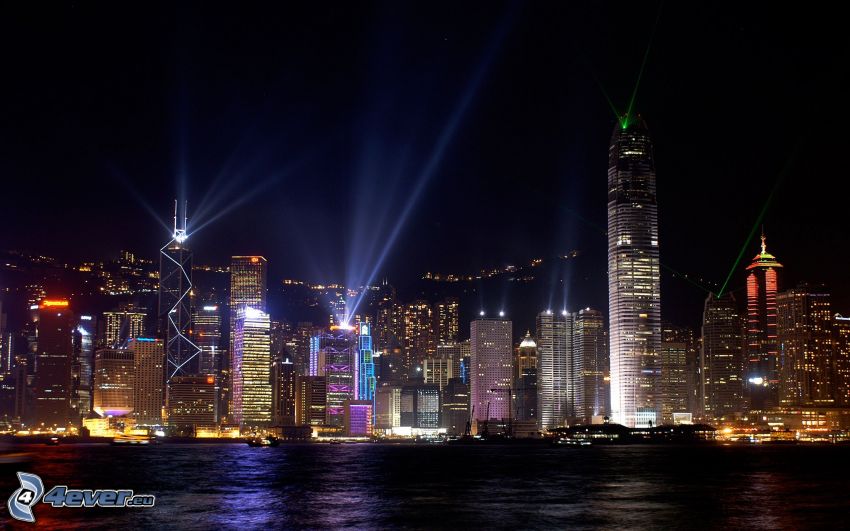 Hong Kong, Nachtstadt