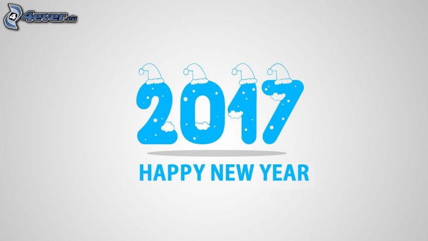2017, glückliches Neues Jahr, happy new year