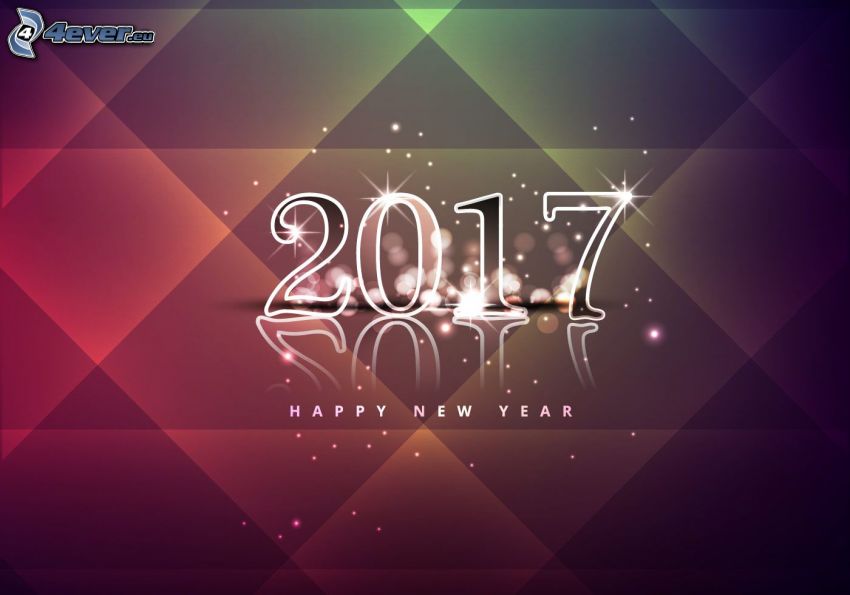 2017, glückliches Neues Jahr, happy new year