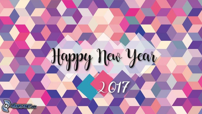 glückliches Neues Jahr, happy new year, 2017