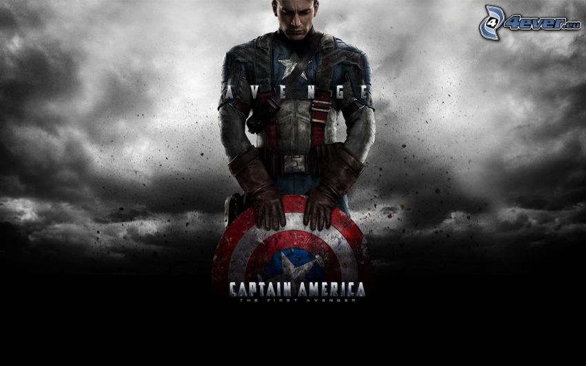 Captain America, dunkle Wolken