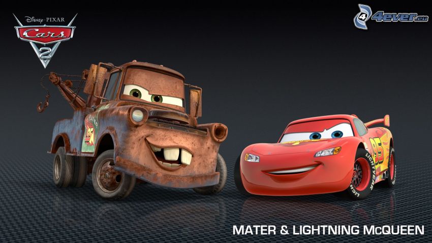 Cars 2, Mater, Lightning McQueen