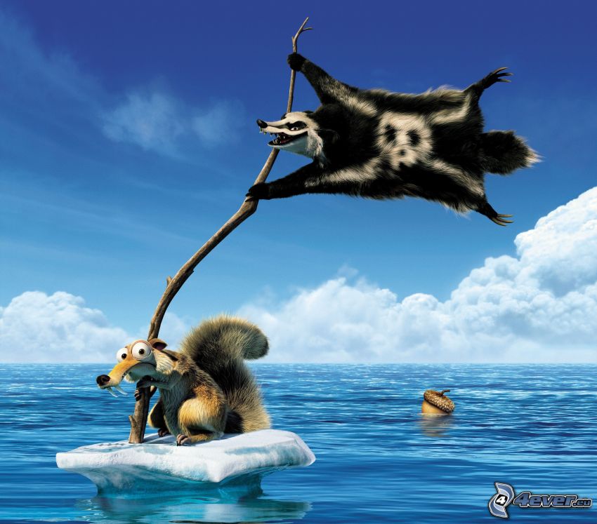 Ice Age 4 - Voll verschoben, Eichhörnchen aus dem Film Ice Age