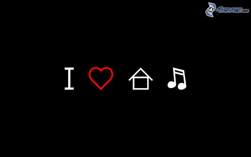 I love house music