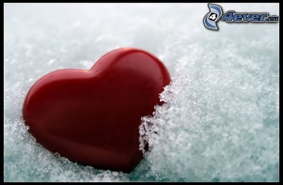 gefrorenes Herz, Eis, Liebe