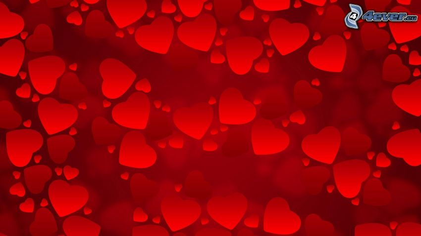 valentine roten Herzen