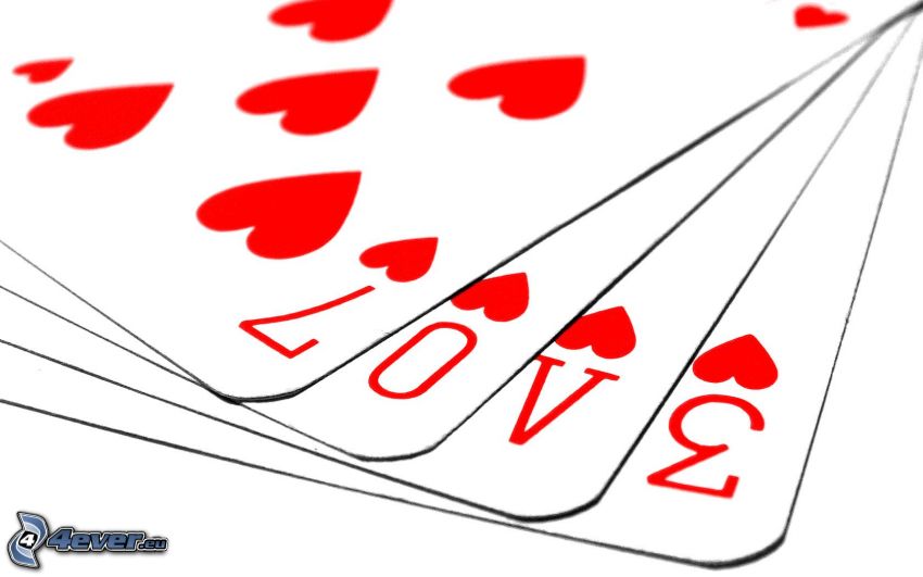 love, Karten, Herzen