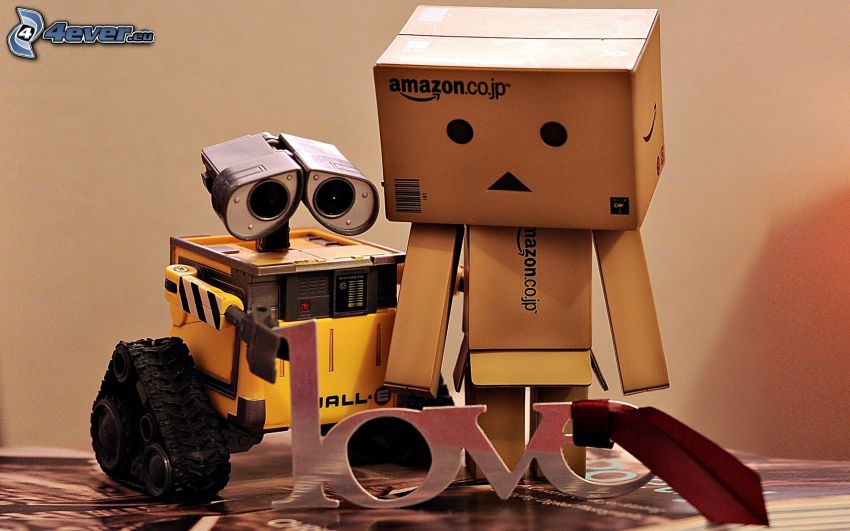 love, Papier-Robot, WALL·E