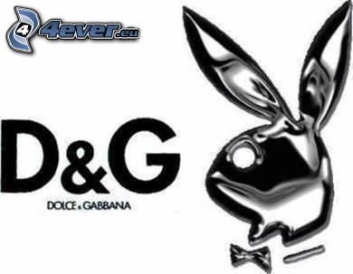 D&G, Playboy, Dolce & Gabbana, Markenartikel