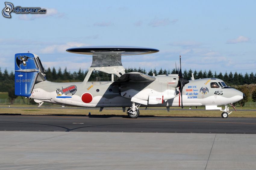Grumman E-2 Hawkeye, Flughafen, Nadelwald