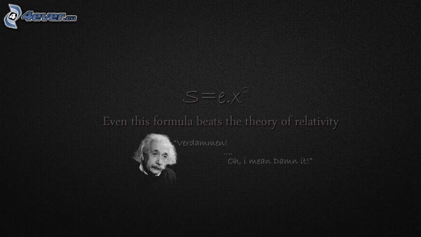 Albert Einstein, Zitat
