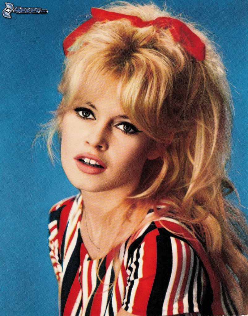 Brigitte Bardot, altes Foto
