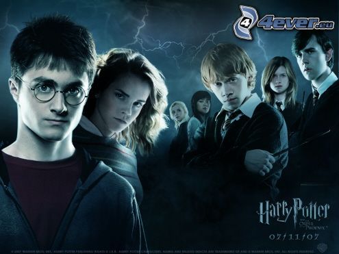 Harry Hermine und Ron, Harry Potter, Hermine Granger, Ron Weasley