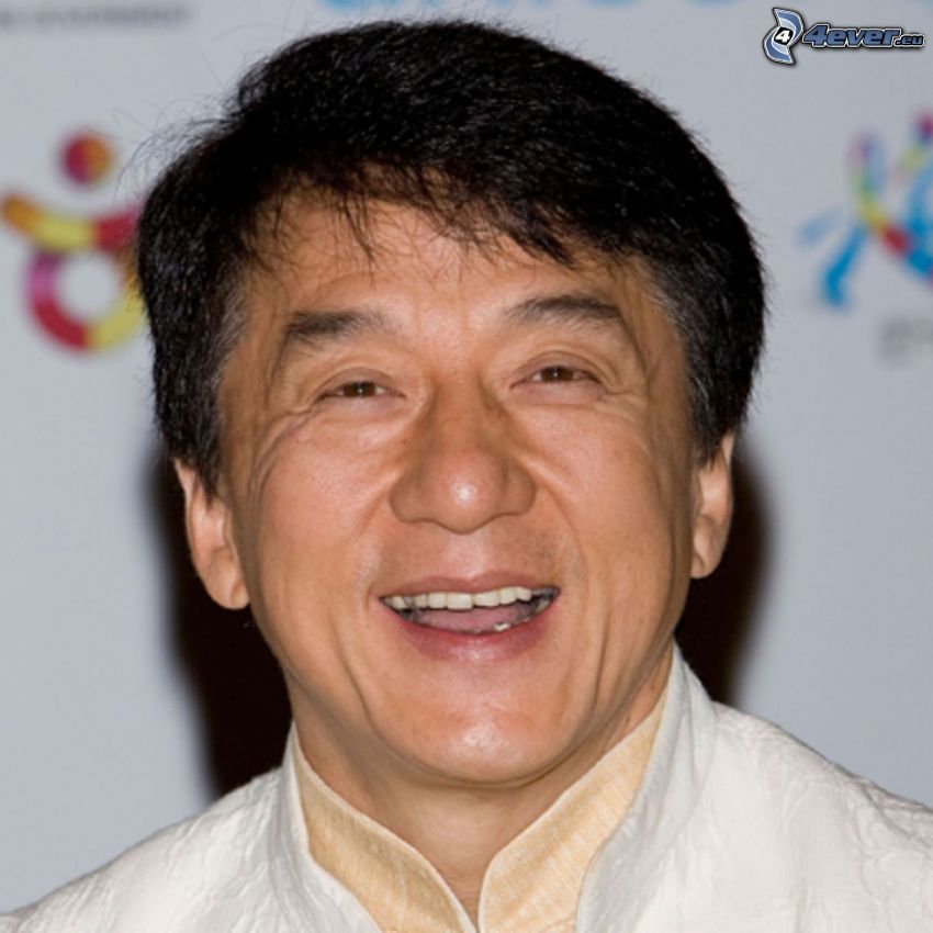 Jackie Chan, Lachen