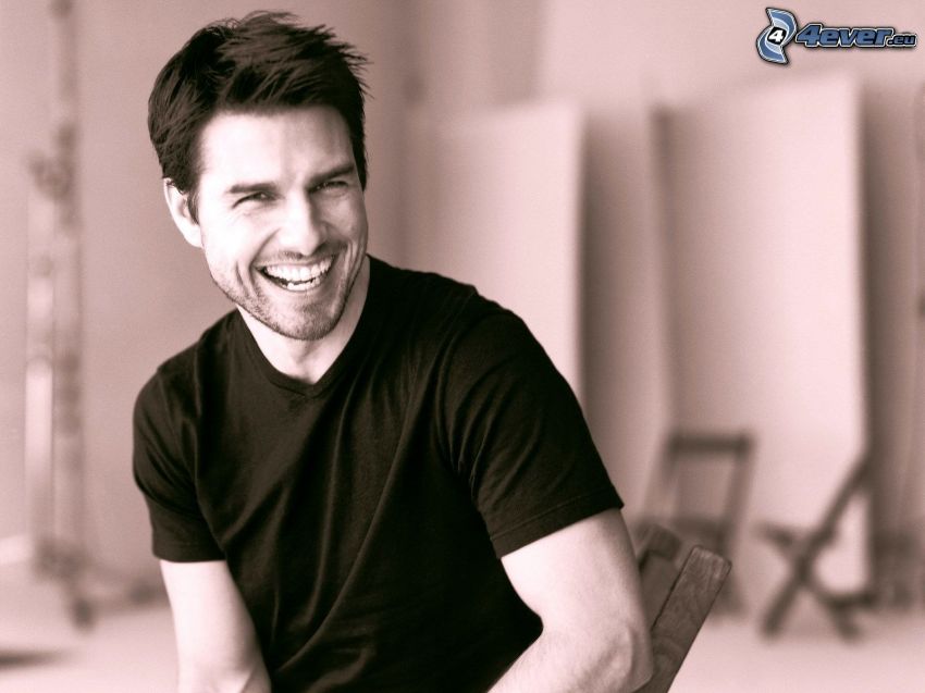 Tom Cruise, Lachen
