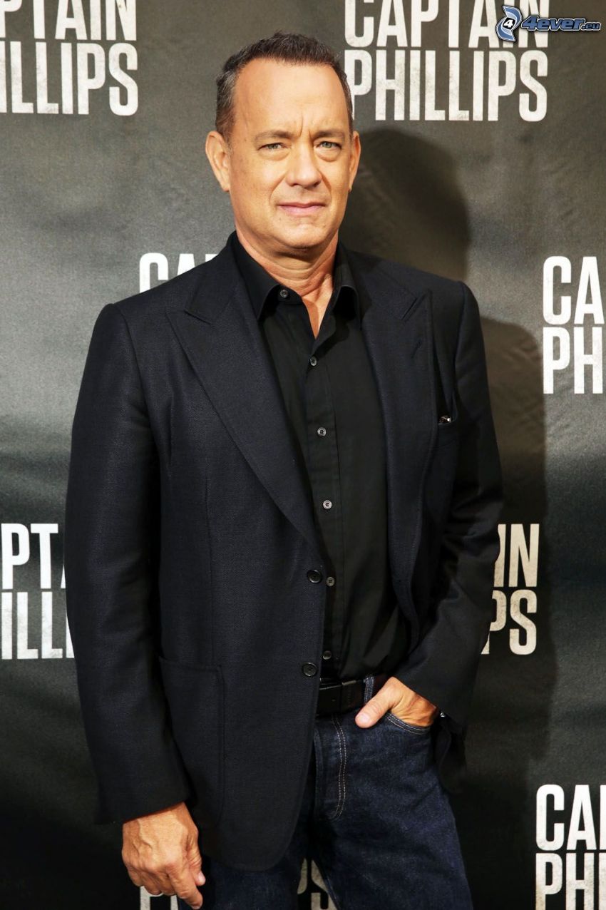Tom Hanks, mann im Anzug