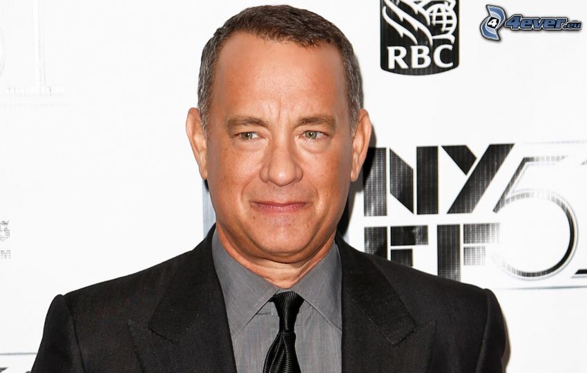 Tom Hanks, mann im Anzug