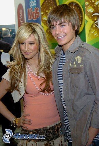 Zac Efron und Ashley Tisdale, High School Musical